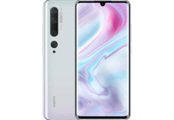 Смартфон Xiaomi Mi Note 10 6/128GB Glacier White