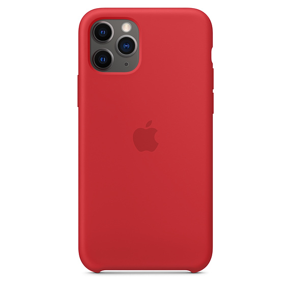 Чехол Silicone Case для iPhone 11 Pro (Красный) (14)