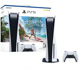 Игровая консоль Sony Playstation 5 с приводом + игра HORIZON